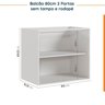 Cozinha Modulada 4 Peças sem Tampo 2 Aéreos 5 Portas e 2 Balcões Ipanema CabeCasa MadeiraOriginals - 14