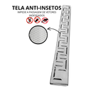Ver imagem 4 de Ralo Linear 10x100 Inox 304 Quintal Borda Piscina Modelo Oriente com Tela Anti Insetos