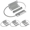 Ver imagem 1 de Kit 4 Sensor Magnético de Abertura com Fio Xas Porta de Aço Sp Intelbras
