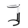 Lupa de Mesa Bancada 10 Led Suporte Articulável Aumento 2x e 5X - 4
