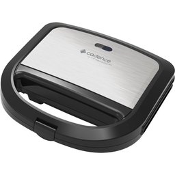 Sanduicheira Elétrica Cadence Toast & Grill Prime Inox - 127V - 3