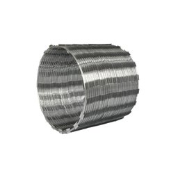 Concertina Inox Simples 45cm 5m Minasul - 1 Concertina Inox Simples 45cm 5m Minasul - 1