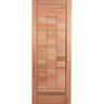 Folha de Porta Maciça 210x80cm Eucalipto Pm97 Cruzeiro Portas Natural - 3