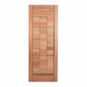 Folha de Porta Maciça 210x80cm Eucalipto Pm97 Cruzeiro Portas Natural - 1