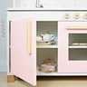 Cozinha Infantil com Pia Fogão e Microondas - Rosa Bebê - 5