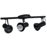 Spot Trilho Triplo Preto - 1123-s - Induplas - 1