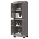 Ver imagem 4 de Armário Multiuso Escritório Quarto 4 Portas Gael Rede Móveis