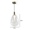 Lustre Pendente Skylight Thunder 4042 M Led Bivolt Bronze-transparente - 4