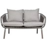 Sofá Noronha 2 Lugares - Cinza fratini - 2