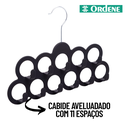 Ver imagem 2 de Cabide de Veludo Redondo Ordene