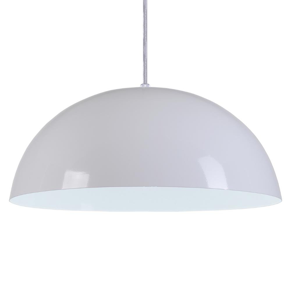 Pendente Meia Lua 34cm Luminária Moderna Elegante - 3