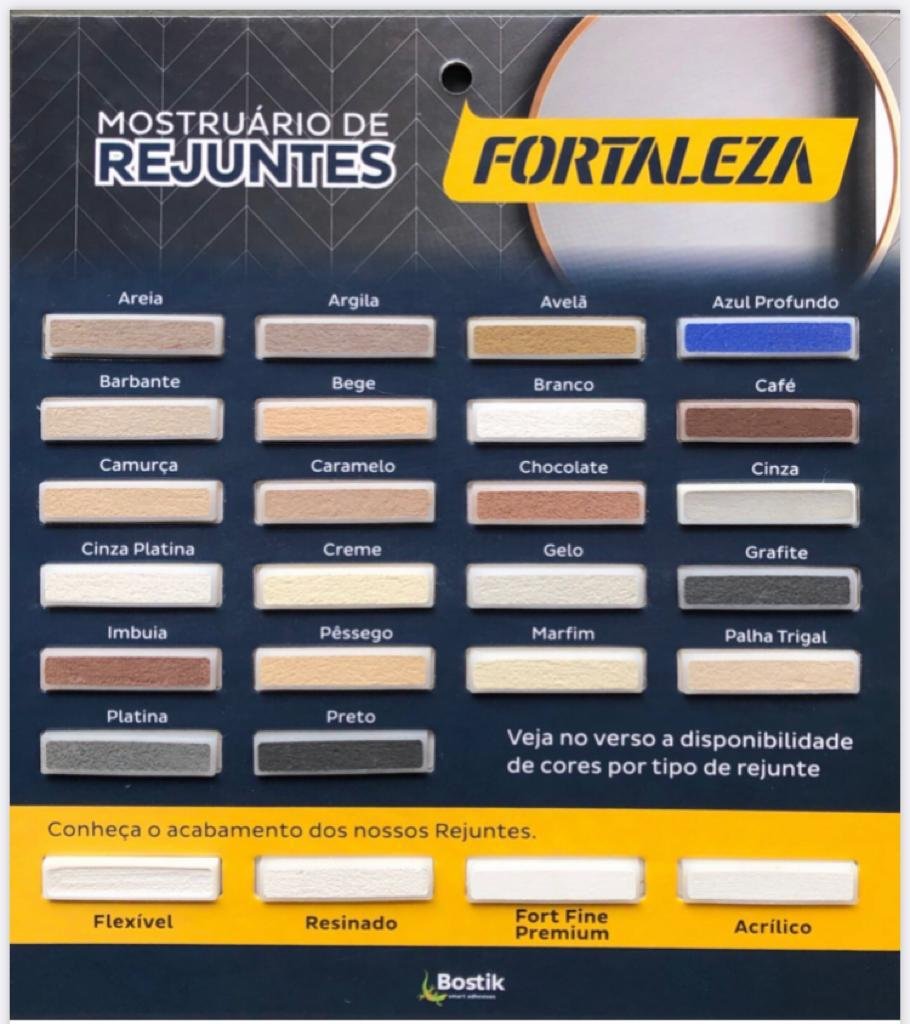 Rejunte Acrílico Fortaleza 1kg - CAMURÇA - 2