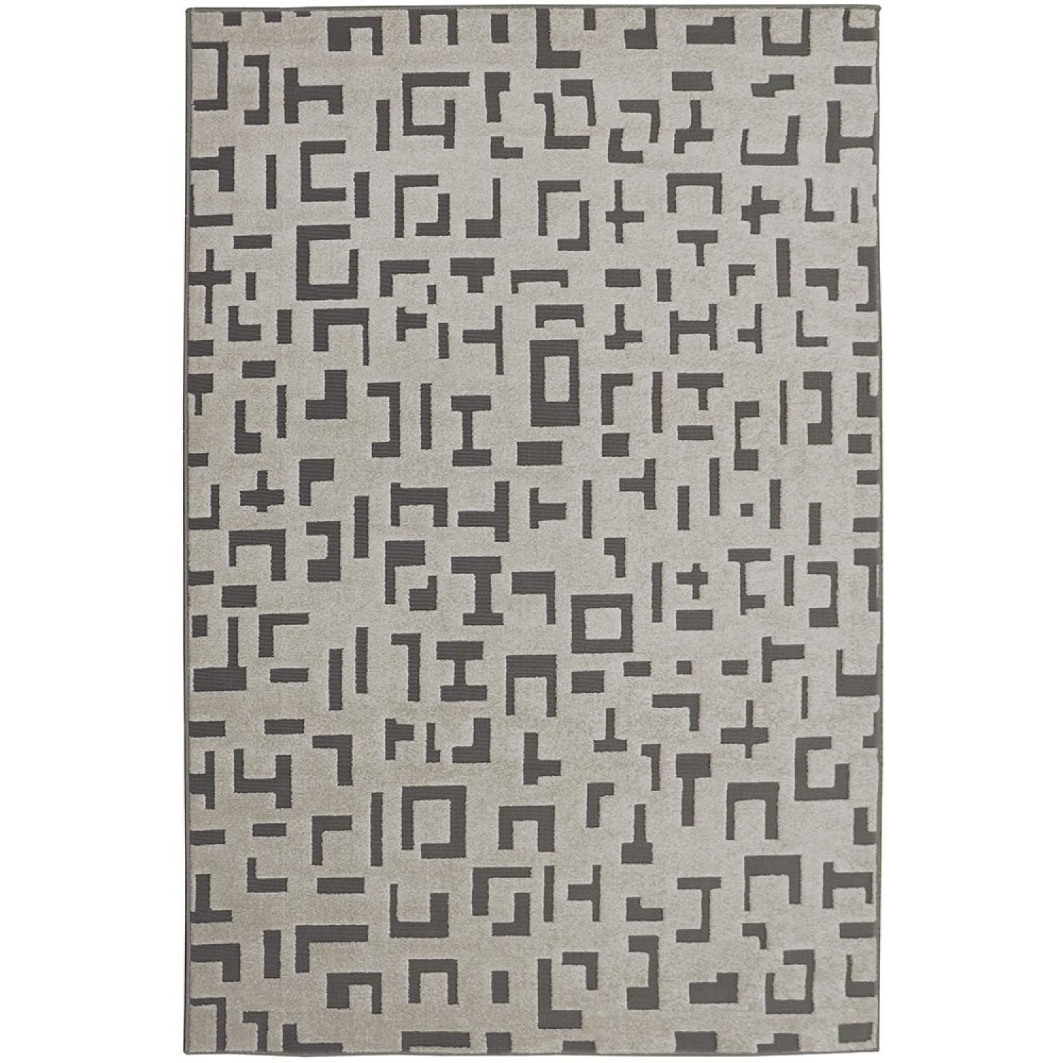 Tapete 100x150cm Chevron Tapetes São Carlos - 4