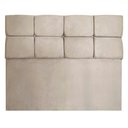 Ver imagem 3 de Cabeceira Queen 1,60m Nina Suede - Pallazio - Marsala