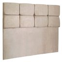 Ver imagem 1 de Cabeceira Queen 1,60m Nina Suede - Pallazio - Marsala