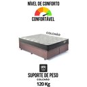 Ver mais imagens de Base Box Baú Queen 158x198 Suede com Colchão Adapto Molas Ensacadas