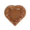 Cesta Bandeja Papel e Metal Formato de Coracao G - 4