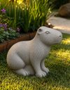 Ver imagem 2 de Forma 3D Capivara Decorativa em ABS - Produção em Gesso, Cimento ou Concretoxmoldes Formas 3D