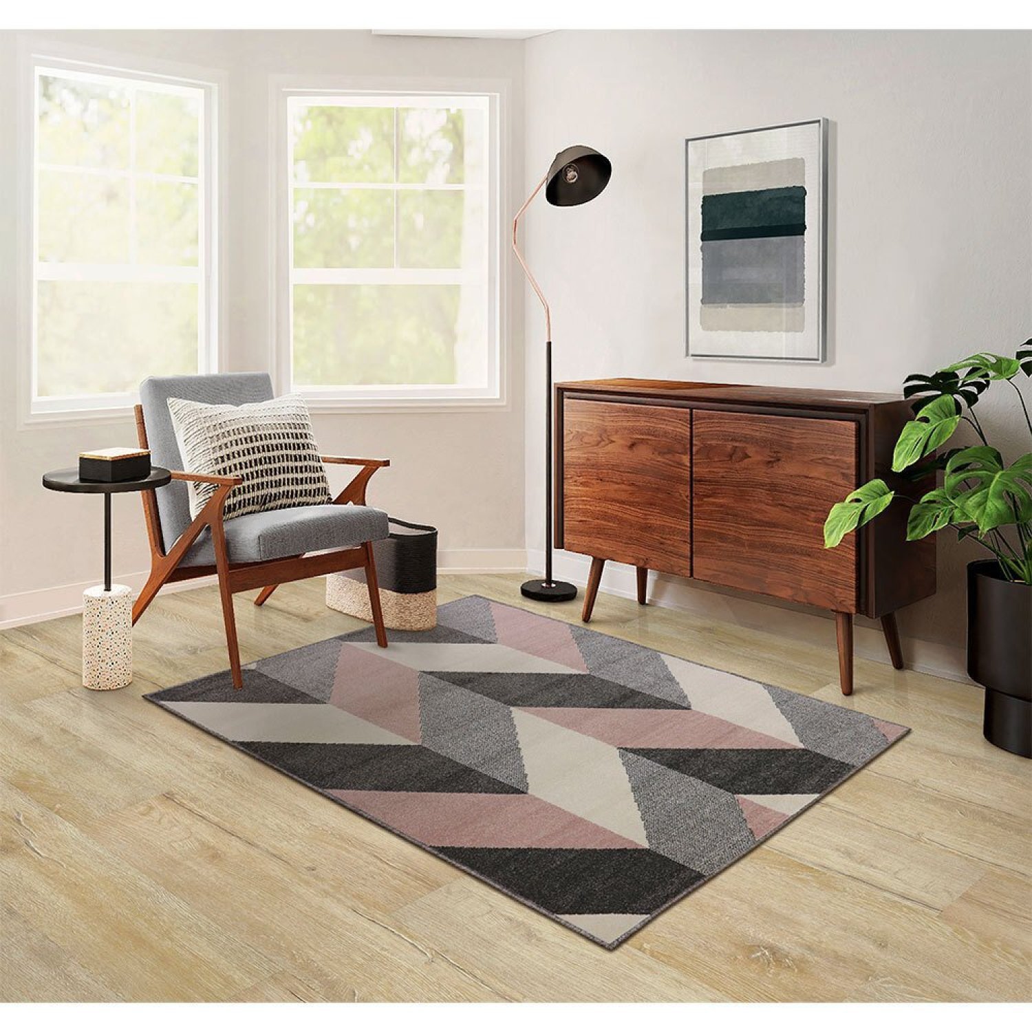 Tapete 100x150cm Classe A Tapetes São Carlos - 1