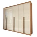 Ver imagem 3 de Guarda-roupa Casal Severo 6 Portas 6 Gavetas - Panorama Móveis