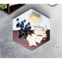 Ver imagem 3 de LIBBEY URBAN TÁBUA PARA SERVIR 2x25x29cm MARMORE BRANCO