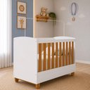 Ver imagem 6 de Berço Americano Apolo MDF Branco Reller Móveis