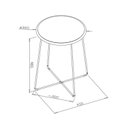 Ver imagem 3 de Mesa Lateral e Banco em Aço Recife