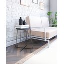 Ver imagem 1 de Mesa Lateral e Banco em Aço Recife