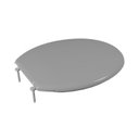 Ver imagem 5 de Assento Sanitário Almofadado Slim Astra