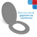 Ver imagem 7 de Assento Sanitário Almofadado Slim Astra