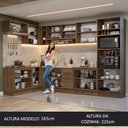 Ver imagem 6 de Armário de Cozinha Completa de Canto 499cm Rustic Stella Madesa 02