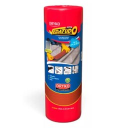 Fita Adesiva Impermeável com Manta Asfáltica 45cm X 10m Terracota Vedatudo Dryko - 2