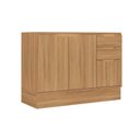Ver imagem 1 de Balcão Cozinha Modulado Alma 3 Portas e 2 Gavetas 120cm Cedro Carraro