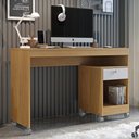 Ver imagem 2 de Mesa de Computador Giga Valdemoveis Cinamomo/off White