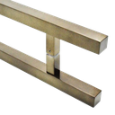 Ver imagem 5 de Puxador para Portas Aristocrata Ouro Velho 50 Cm