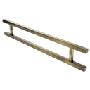 Ver imagem 3 de Puxador para Portas Aristocrata Ouro Velho 50 Cm