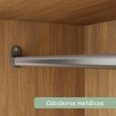 Ver mais imagens de Quarto Bebê Completo Berço 3 em 1/Guarda-Roupa 3 Portas/Cômoda 4 Gavetas Vicente Multimóveis