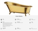 Ver imagem 5 de Kit Champanheira Dourada Banheira P/12 Garrafas + 12 Taças