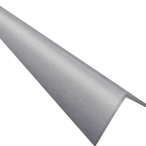 Cantoneira de Alumínio 20 X 20mm X 2.80 Metros Prata - Fame