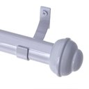 Ver imagem 2 de Kit Varão de Cortina Barcelona 19mm 2,00m (Bola) Couselo