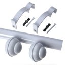 Ver imagem 1 de Kit Varão de Cortina Barcelona 19mm 2,00m (Bola) Couselo