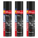 Ver imagem 1 de Kit 03 Tintas Spray 350ml Alta Temperatura Interno e Externo Secagem Rápida - Chemicolor