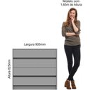 Ver imagem 5 de Cômoda Modulada 4 Gavetas Urban