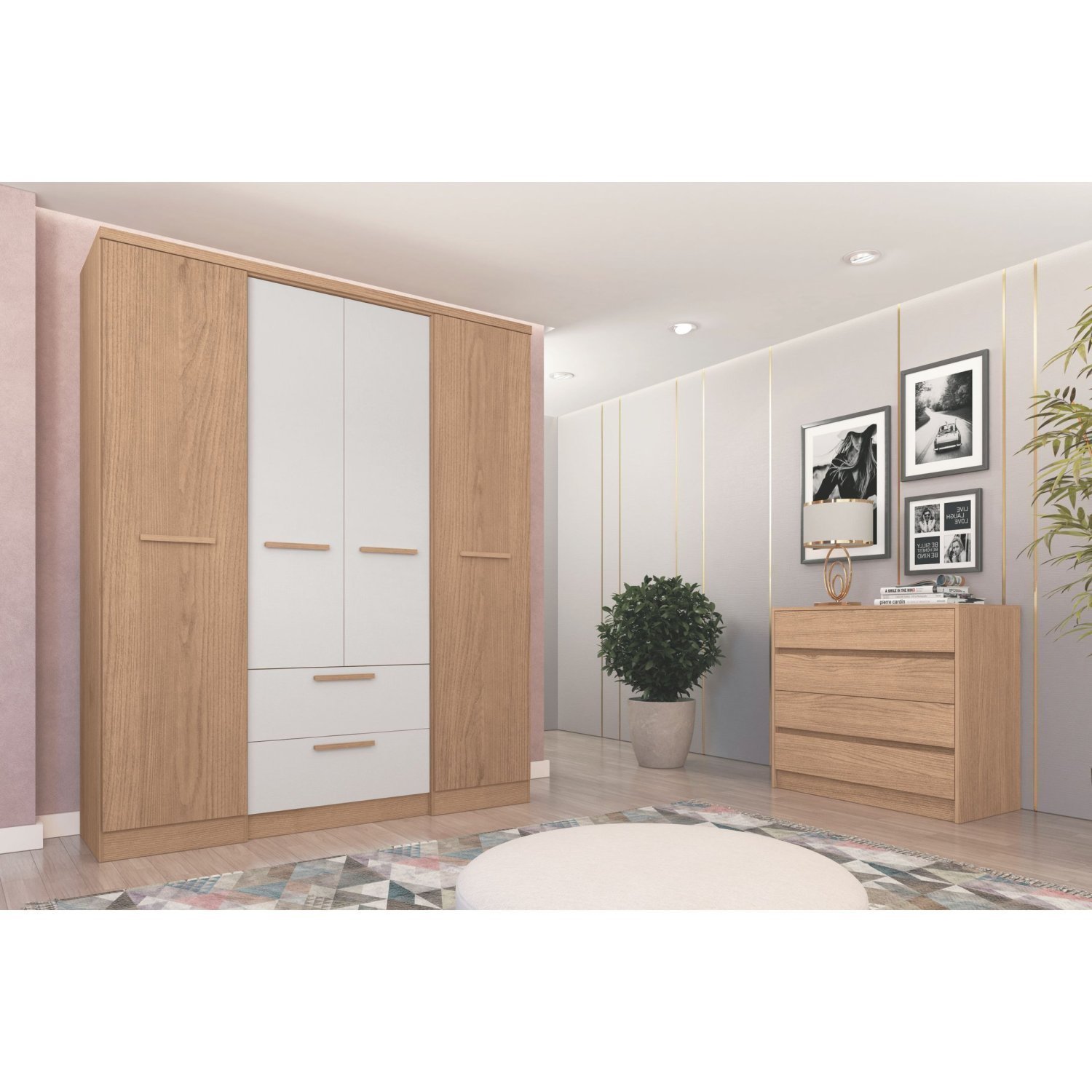 Cômoda Modulada 4 Gavetas Urban é boa?