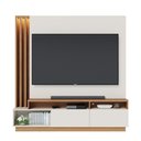 Ver imagem 5 de Estante de Tv 65 Polegadas 180cm com Led Radaelli C04 - D'Rossi Cor Freijó e Off White Matte