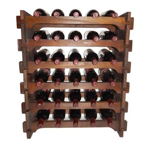 Adega Vinho Madeira 30 Garrafas Imbuia C05