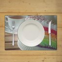 Ver imagem 3 de Jogo Americano Decorativo com 06 Un. para Prato e Copos Bolo Colorido - D'Rossi DRossi