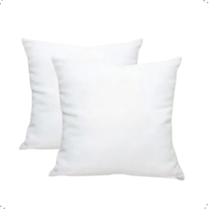 Kit 02 Refil de Almofada 60cm X 60cm Muito Resistente Macio Sala Decoração Quarto