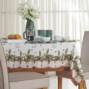 Trilho de Mesa Facile Repelente À Água 40x140cm Coffe