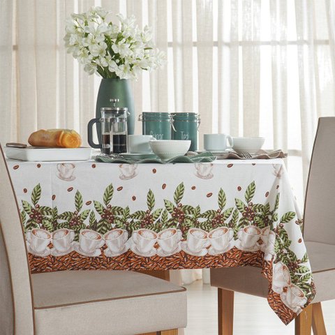 Trilho de Mesa Facile Repelente À Água 40x140cm Coffe
